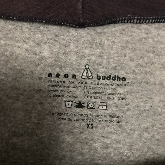 Neon buddha tunic - Picture 3 of 3